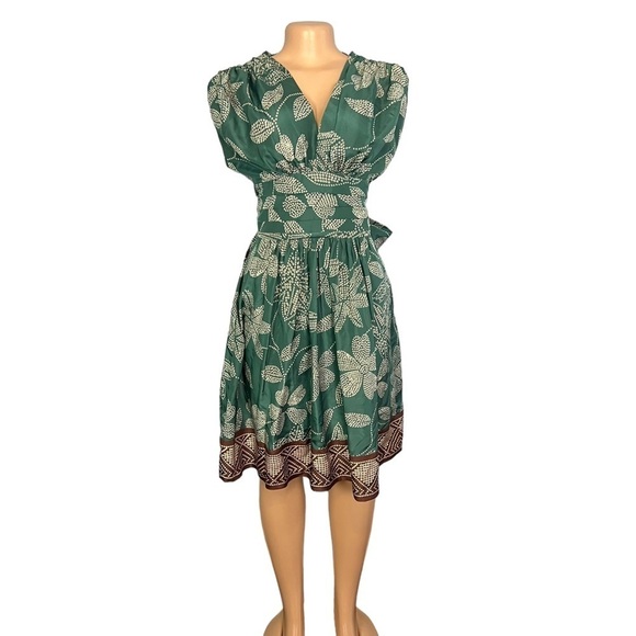 BCBG Maxazria Silk “Tidal Wave” Mini Dress - Picture 3 of 11